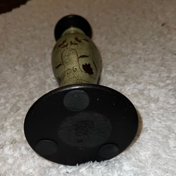 3/$15 Rustic Taper Candle Holder Painted Wooden - Picture 7 of 11